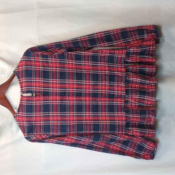 Beach Lunch Lounge Size M Long Sleeve Blouse 100% cotton - Picture 3 of 13